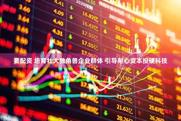 要配资 培育壮大独角兽企业群体 引导耐心资本投硬科技