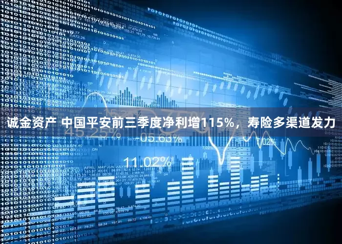 诚金资产 中国平安前三季度净利增115%，寿险多渠道发力